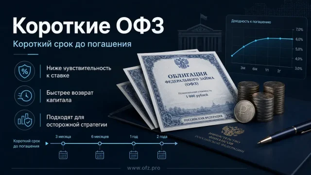 Короткие, среднесрочные и длинные ОФЗ