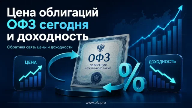 Почему цена ОФЗ меняется?