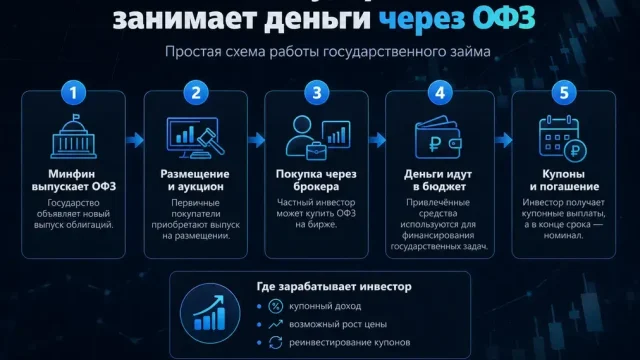 Кто выпускает ОФЗ и как государство занимает деньги?